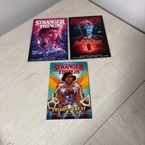 Lot of Three Stranger Things TPB Into The Fire Six Erica The Great Dark Horse